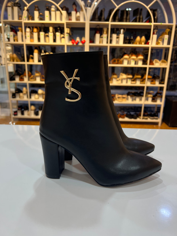 نیم بوت زنانه ysl پاشنه دار