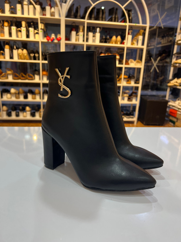 نیم بوت زنانه ysl پاشنه دار